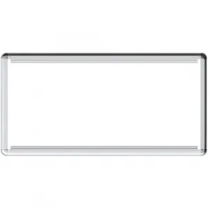 Lorell LLR 18322 Mounting Frame For Whiteboard - Silver - 1 Each