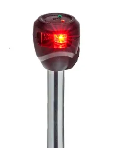 Attwood NV6LC2-10-7 Attwood Lightarmor Bi-color Navigation Pole Light 