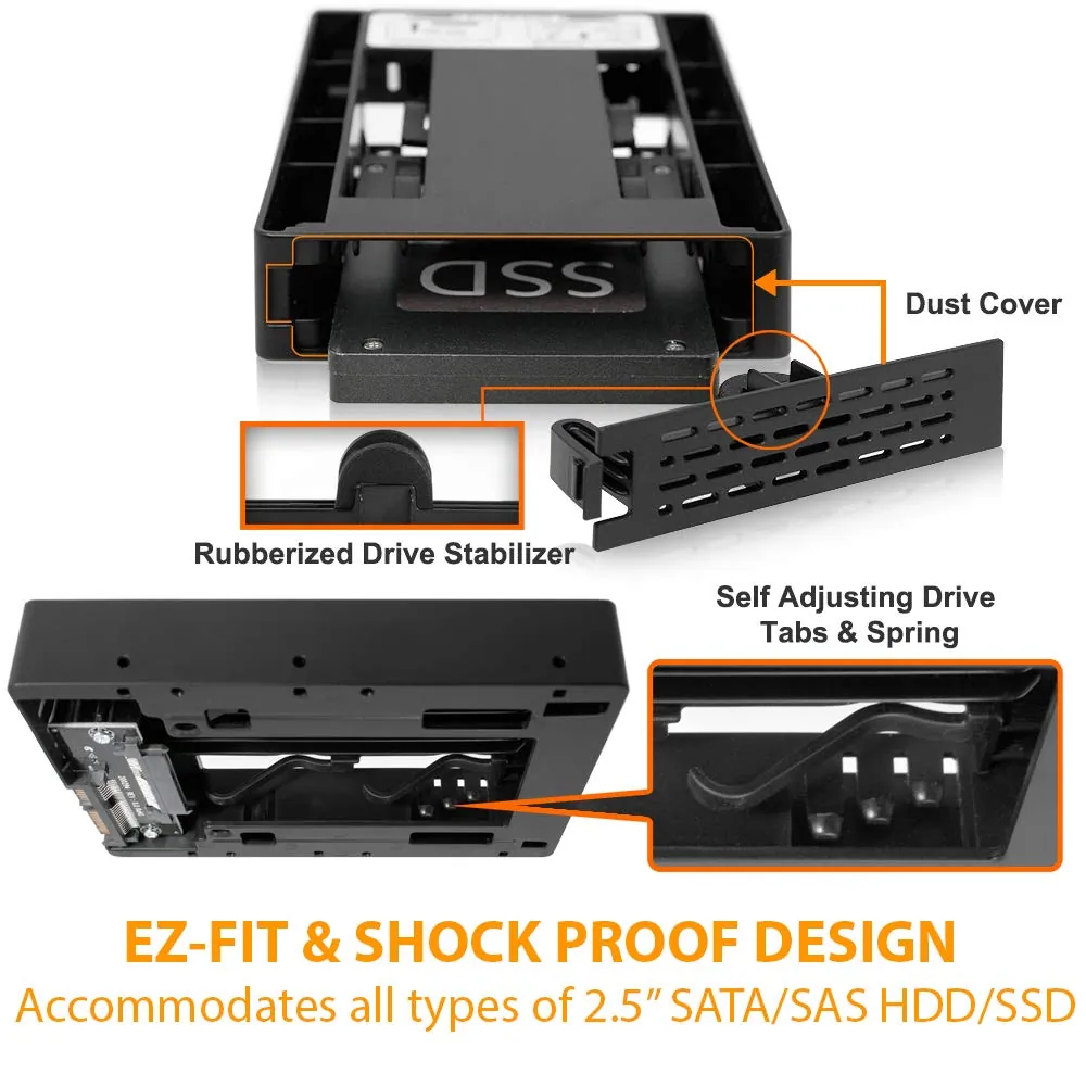 Icydock MB882SP-1S-3B Icy Dock Ezconvert Air Lite Mb882sp - Storage Ad