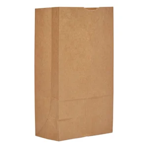 Gen Kraft Grocery Paper Bags, 12 lb, 500 Count
