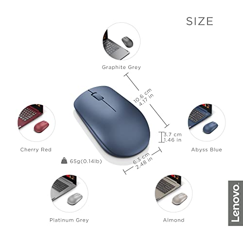 Lenovo GY50Z18986 530 Wireless Mouse (abyss Blue) With Battery