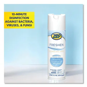 1050017 | Zep Inc. Spring Mist Disinfectant Spray - 15.5 oz