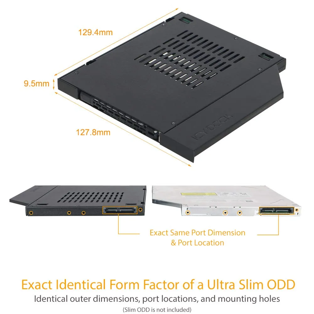 Icydock MB411SPO-2B Icy Dock Tougharmor Mb411spo-2b - Storage Bay Adap