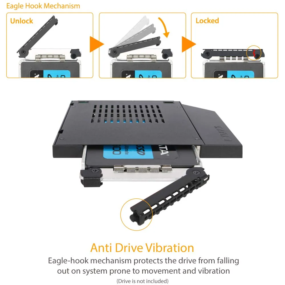 Icydock MB411SPO-2B Icy Dock Tougharmor Mb411spo-2b - Storage Bay Adap