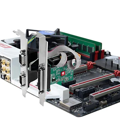 Siig JJ-E20411-S1 Io Jj-e20411-s1 Dp Cyber 2s1p Pcie Card Two Rs-232 S