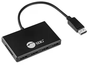 Siig CE-DP0R11-S1 Triple 4k Displayport 1.4 To Hdmi Mst Hub Adapter