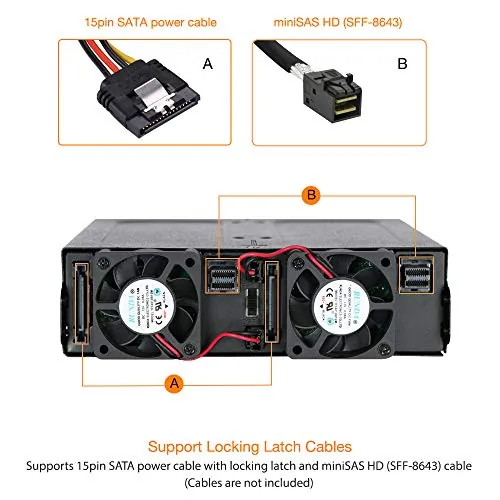 Icydock MB998IP-B Icy Dock Tougharmor Mb998ip-b - Storage Drive Cage