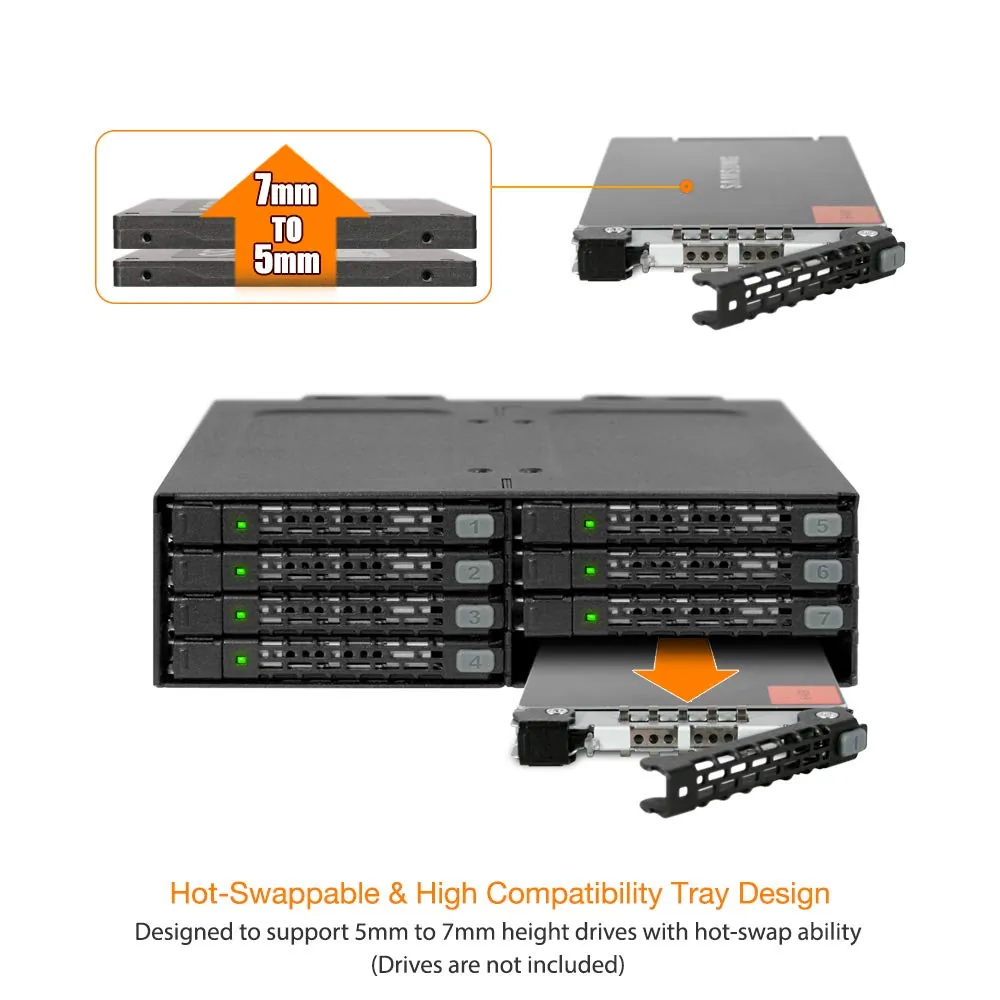 Icydock MB998IP-B Icy Dock Tougharmor Mb998ip-b - Storage Drive Cage