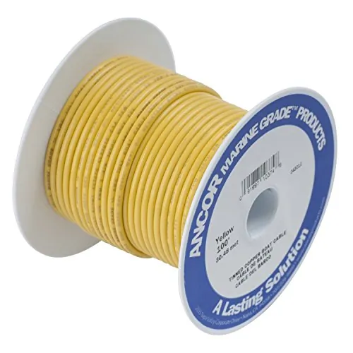 Ancor 109002 Marine Grade 10 Awg Tinned Copper Wire, 25 Ft