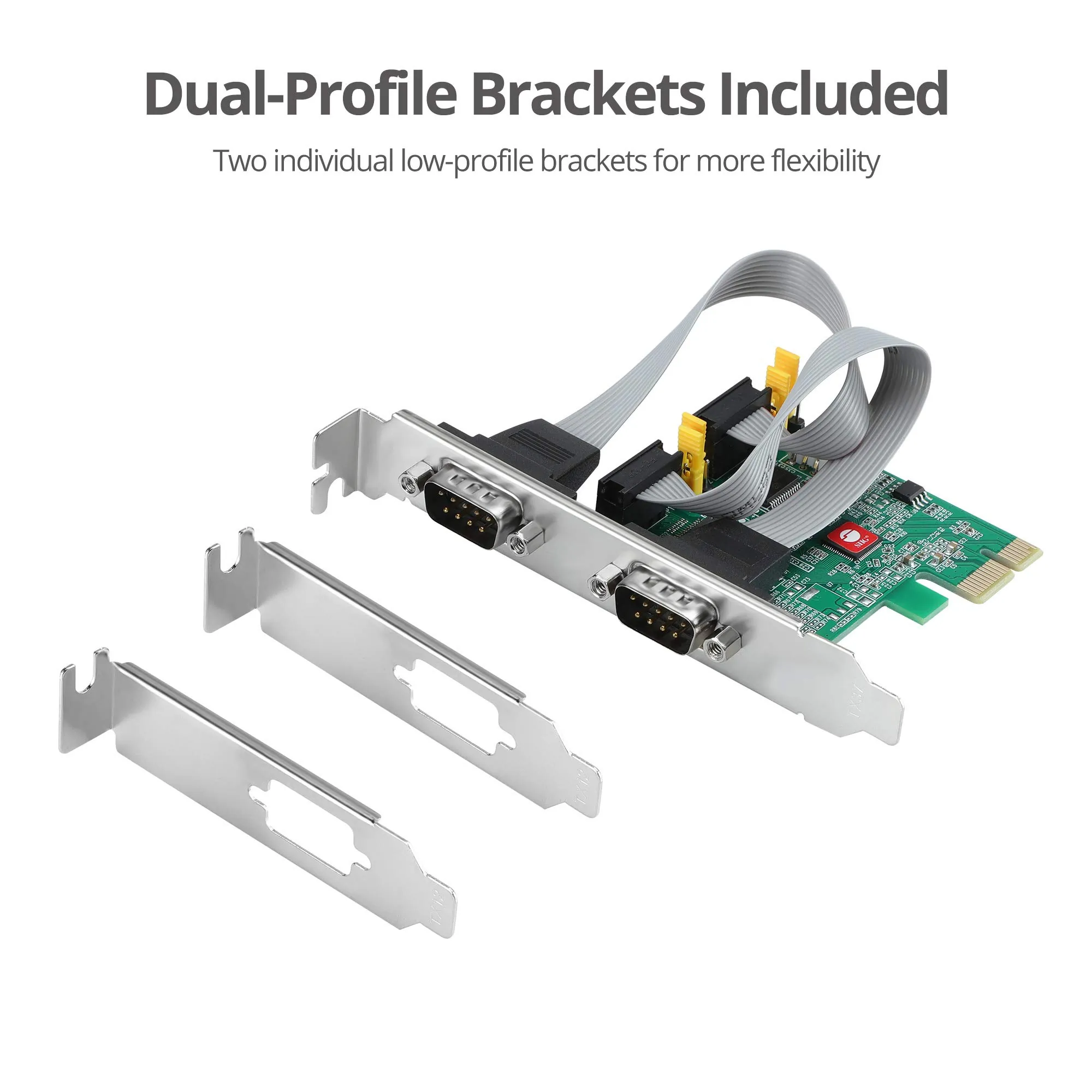 Siig JJ-E20711-S1 Dp Cyber 2s Pcie Card