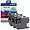 Brother LC401XL3PKS High Yield Inkjet Ink Cartridge - CMY
