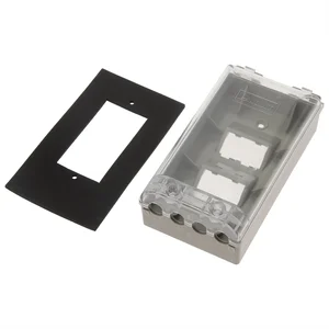CFPWR4CIG | Panduit 4-Port Waterproof Faceplate for