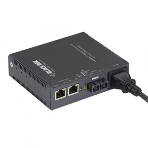 Black LGC5151A Media Converter - Gigabit Ethernet Multimode 850nm 550m