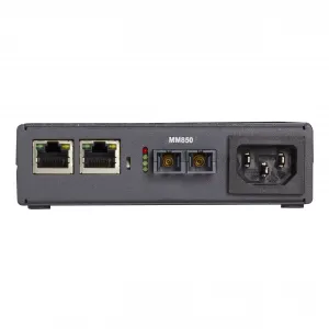 Black LGC5151A Media Converter - Gigabit Ethernet Multimode 850nm 550m