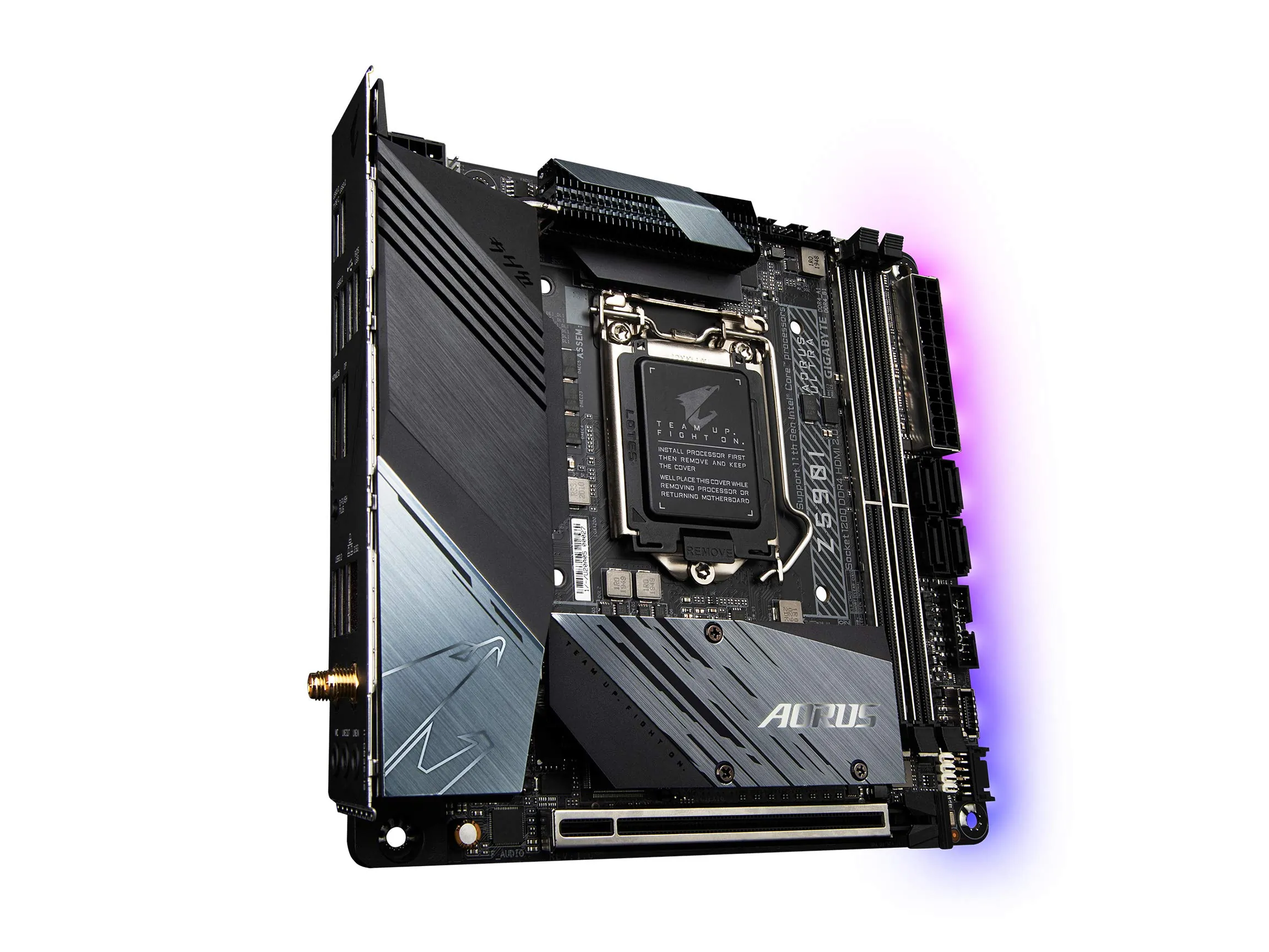 Gigabyte Z590I AORUS ULTRA Mb Z590i Aorus Ultra Z590 Lga1200 Max64gb D