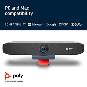 Poly 2200-69370-001 Studio P15 - Personal Video Bar For Small Spaces