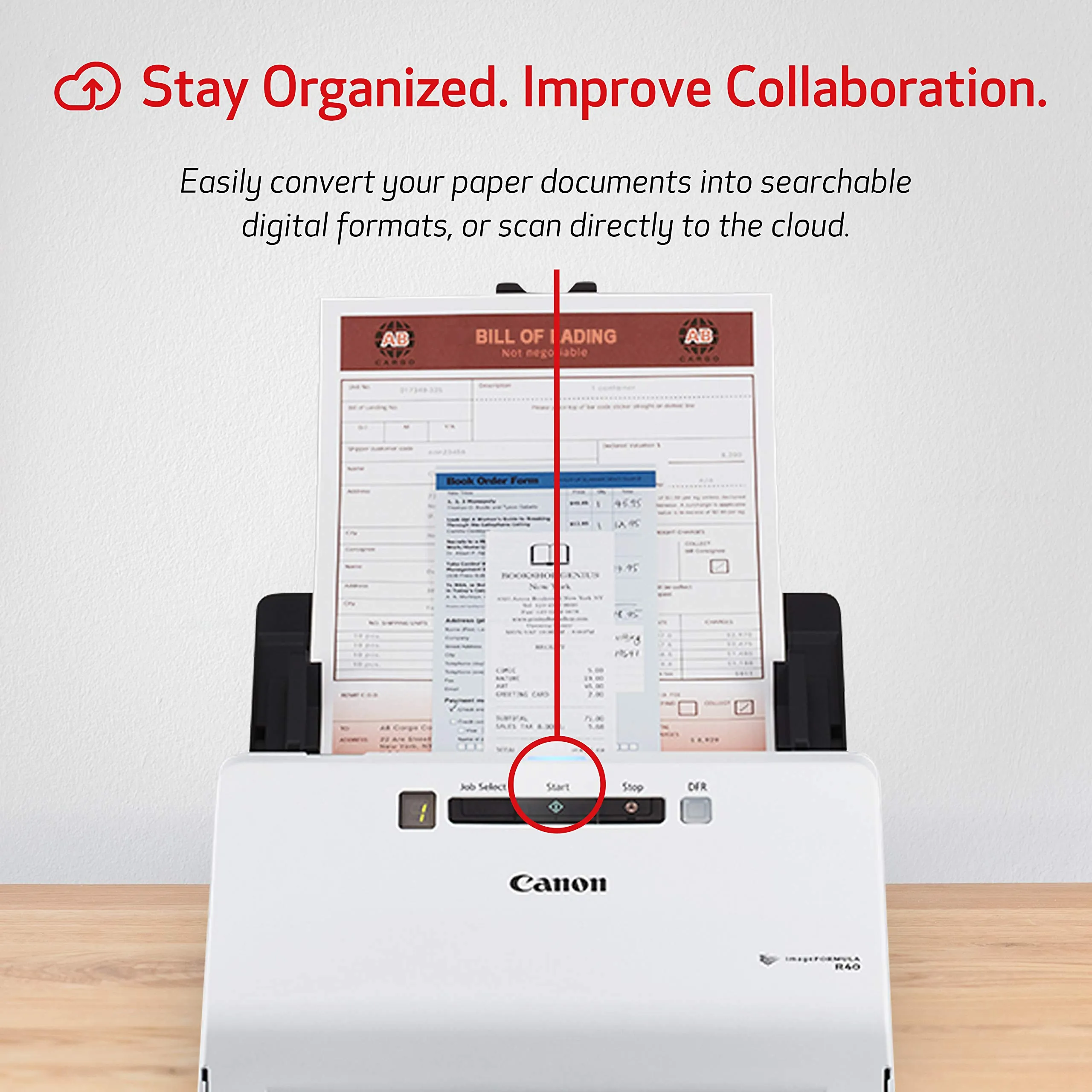 Canon 4229C001AA Imageformula R40 Scanner