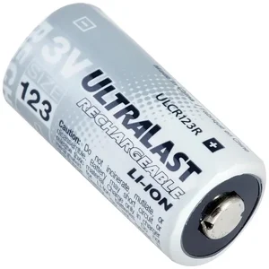 Ultralast 3V CR123 BATT W CHRGR