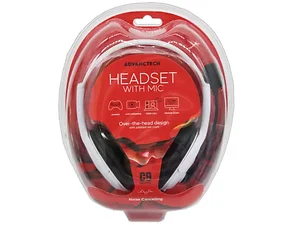 Bulk Buys White Gaming Headphones with Microphone and Black