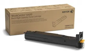 Original Xerox 106R01316 High Capacity Black Toner Cartridge (12,000 P