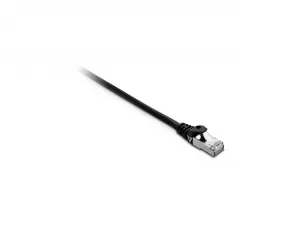 V7 V7CAT7FSTP-3M-BLK-1E Cat.7 Shielded Patch Network Cable - 10ft - Bl