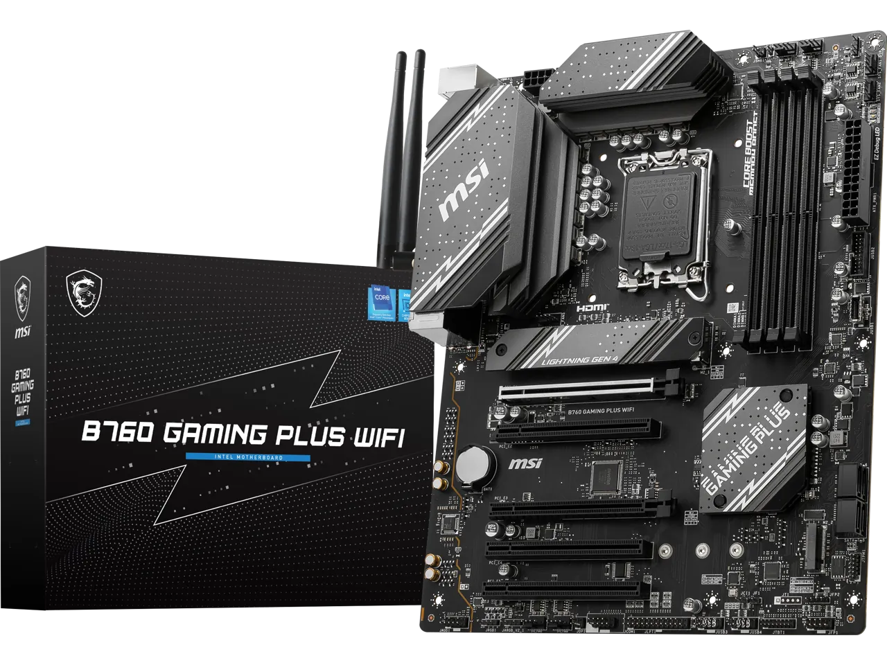 Msi B760GPWIFI B760 Gaming Plus Wifi Atx Motherboard - Ddr5, Lga 1700