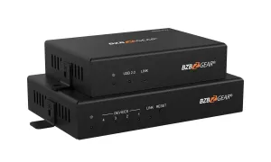 Bzb BG-EXUF 4-port Usb3.12.01.1 Kvm Superspeed Fiber Extender Up To 10