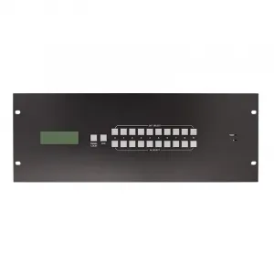 Bzb BZ-MXM-1616M 16x16 4k 4u Modular Matrix Routing Switch With Scaler