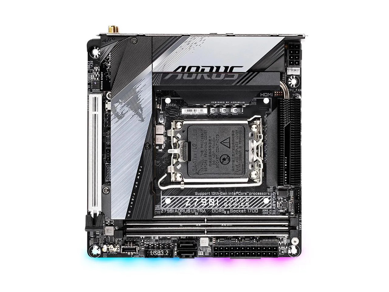 Gigabyte Z790I AORUS ULTRA Z790i Aorus Ultra Lga 1700 Mini-itx Motherb