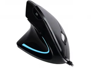 Adesso 8K0508 Left-handed Vertical Ergonimic Mouse - Optical - Cable -