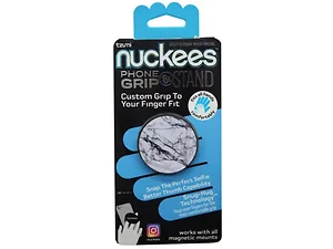 AC207 | Bulk Buys tzumi Nuckee Phone Grip & Stand - White