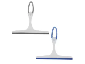 Bulk AA967 Nuvalu Plastic Window Squeegee With Easy Grip Handle