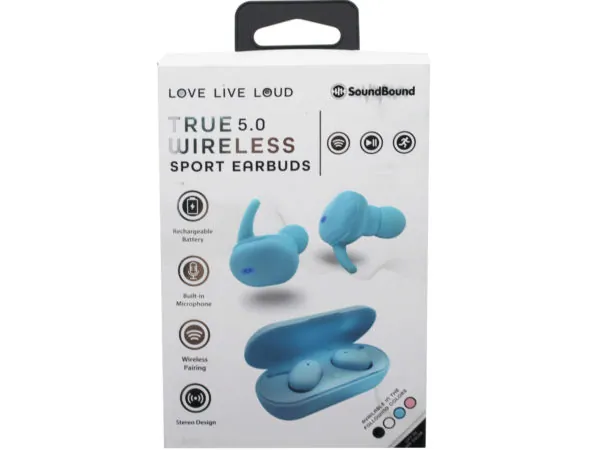 Bulk AC285 Sound Bound True Wireless Rubberized Sport Bluetooth Earbud