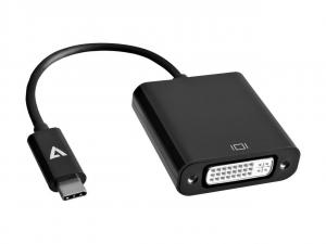 V7 V7UCDVI-BLK-1E Usb-dvi Video Adapter - Type C Usb - Dvi-d Digital V