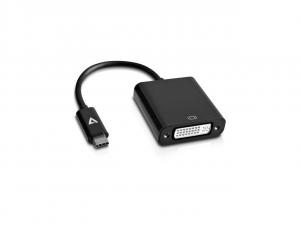 V7 V7UCDVI-BLK-1E Usb-dvi Video Adapter - Type C Usb - Dvi-d Digital V