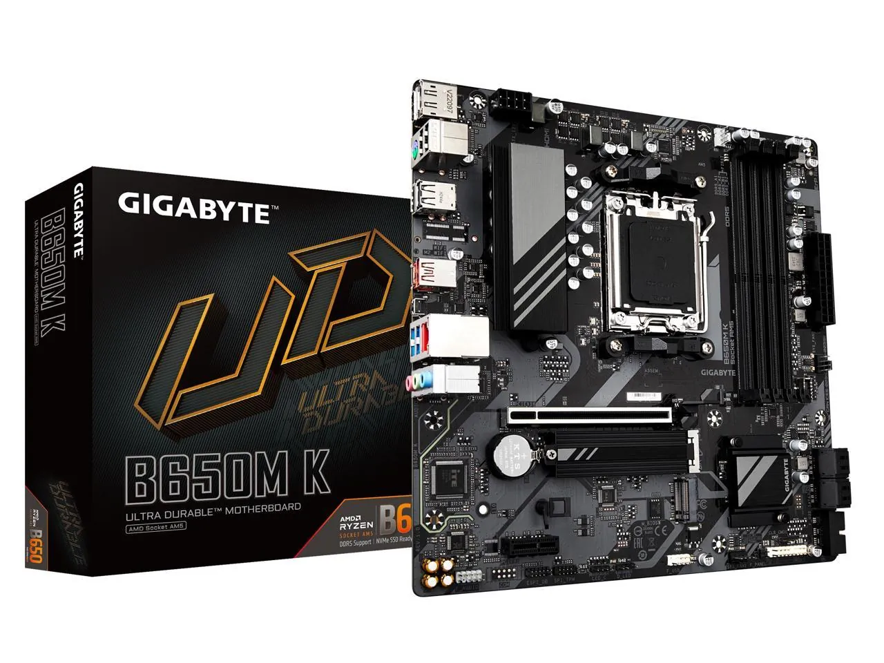 Gigabyte B650M K B650m K Amd Am5 M-atx Motherboard