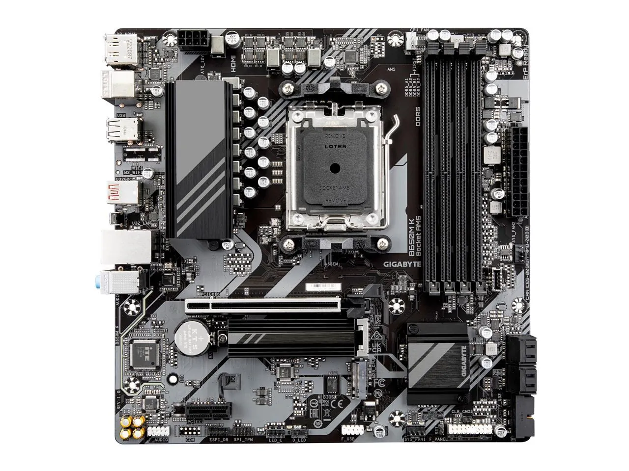 Gigabyte B650M K B650m K Amd Am5 M-atx Motherboard