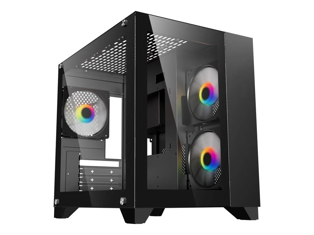 Diypc ARGB-Q3-BK Case  Argb-q3-bk