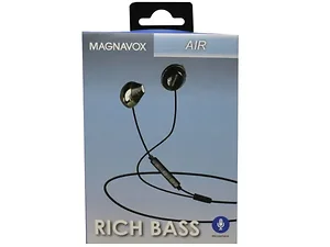AB361 | Bulk Buys Magnavox Rich Bass Wired Earbuds with