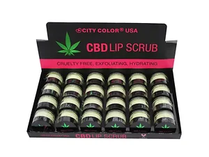 Bulk Buys City Color CBD Lip Scrub - Exfoliating &