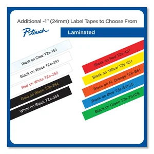 TZE751CS | Brother TZE-751 Label Tape - Black on Green, 18mm