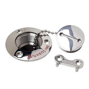 66406-5 | Attwood Marine Stainless Steel Gasoline Deck Fill