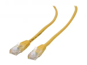 Startech M45PATCH10YL 10 Ft Yellow Molded Cat5e Utp Patch Cable - Make