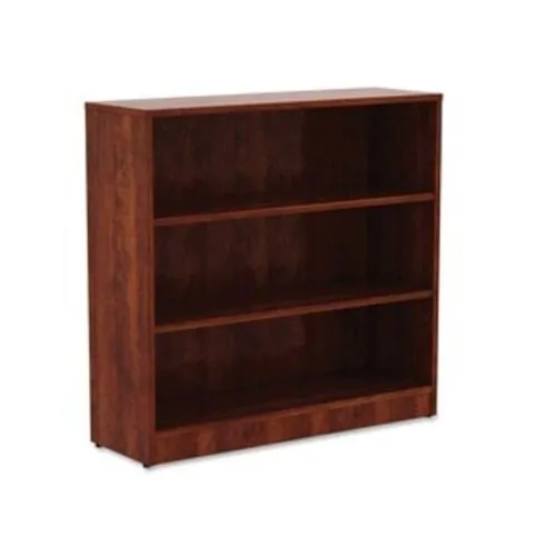 Lorell LLR 99782 Cherry Laminate Bookcase - 36 Height X 36 Width X 12 