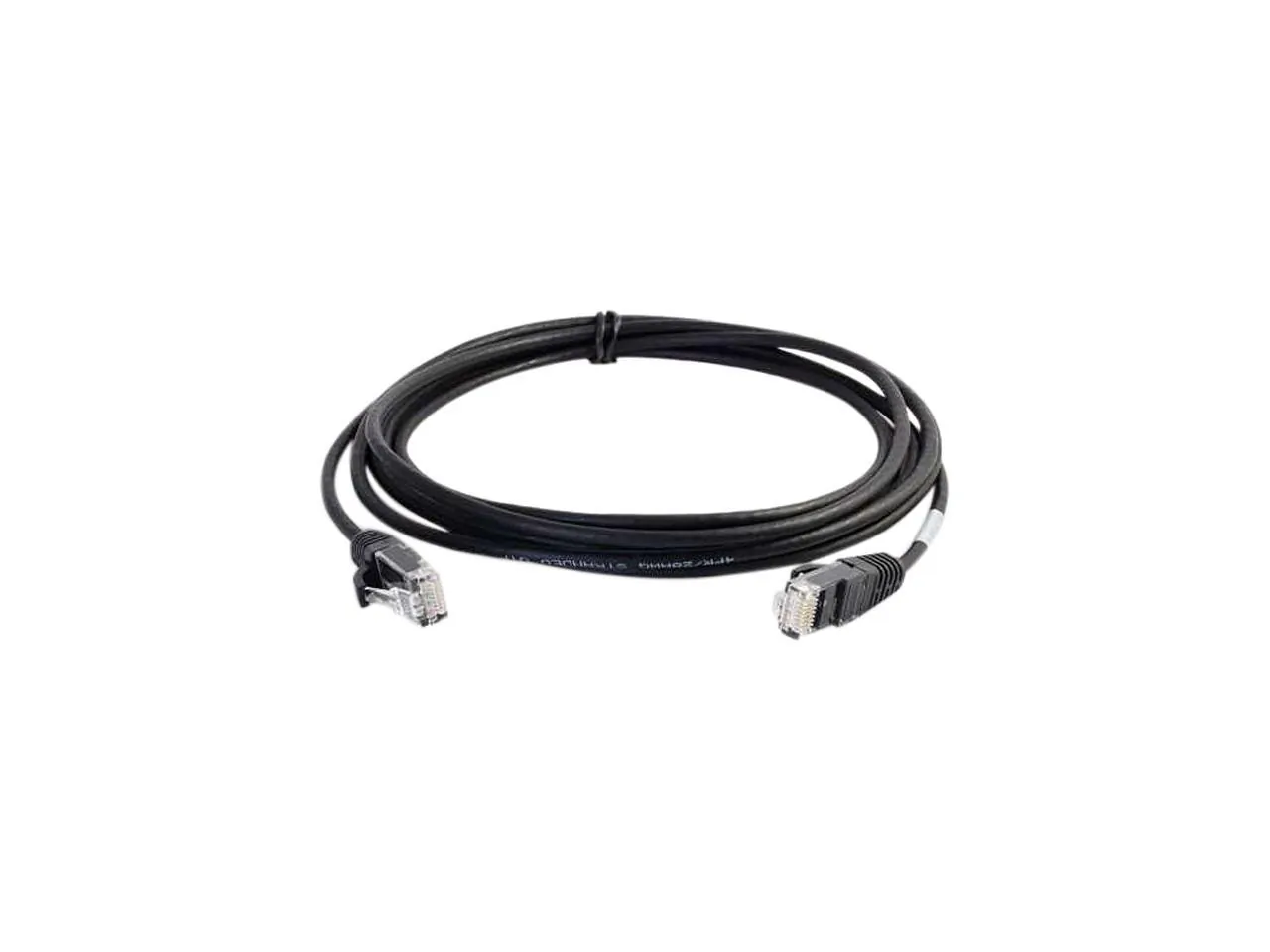 C2g 1097 6in Cat6 Snagless Utp Slim Ethernet Cable - Black