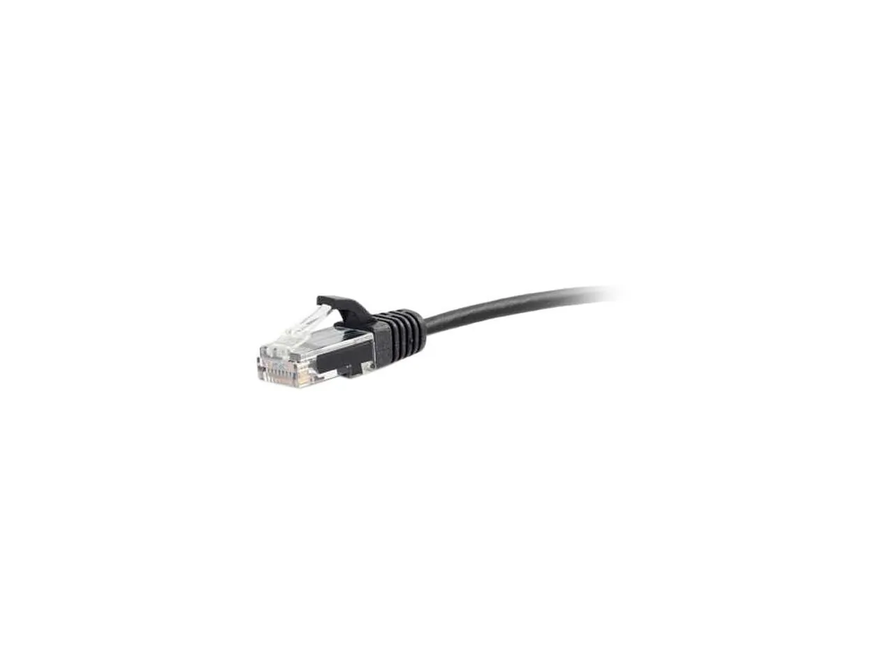 C2g 1097 6in Cat6 Snagless Utp Slim Ethernet Cable - Black