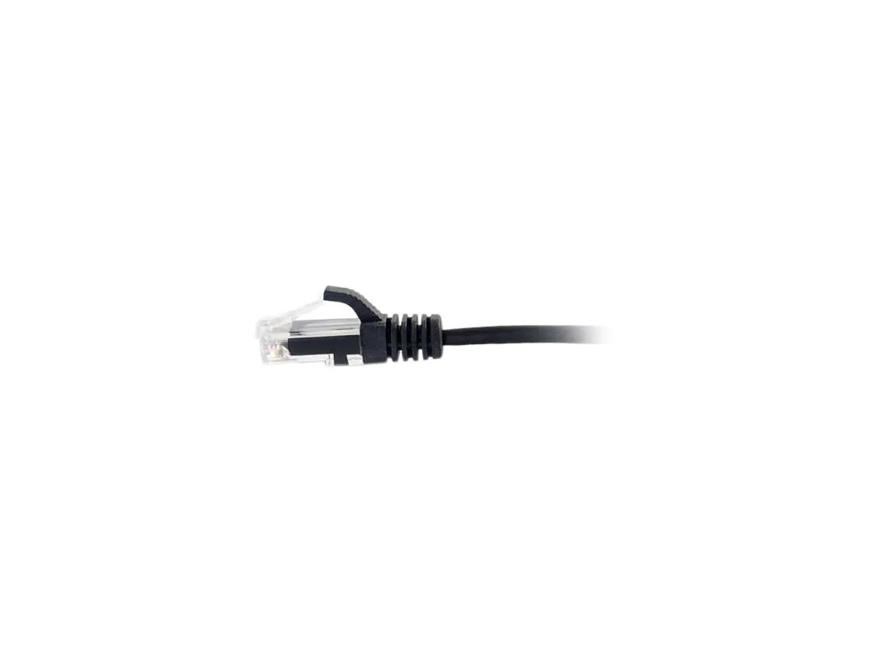 C2g 1097 6in Cat6 Snagless Utp Slim Ethernet Cable - Black