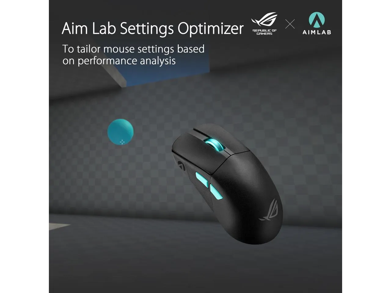 Asus P713RGHRPCMLBDTN/BLK Rog Harpe Ace Aim Lab Edition Gaming Mouse