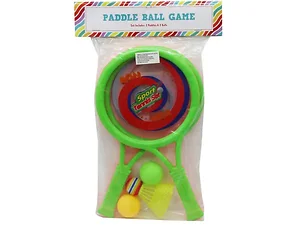 AC597 | Bulk Buys Classic Paddle Ball Game Set for Fun