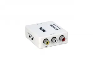 Qvs 1y6731 Composite Audio  Video To Digital Hdmi Up-converter - Funct